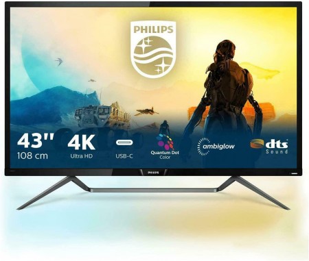 PHILIPS 436M6VBPAB00 42.5'' IPS 3840x2160 60Hz