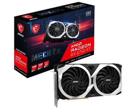 MSI Radeon RX 6750 12GB 192bit RX 6750 XT MECH 2X 12G OC