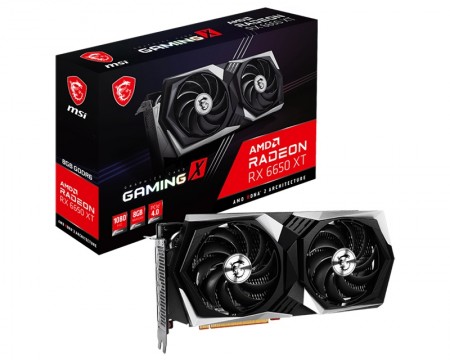 MSI Radeon RX 6650 XT 8GB 128bit RX 6650 XT GAMING X 8G