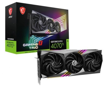 MSI GeForce RTX 4070 Ti 12GB GAMING X TRIO 12G