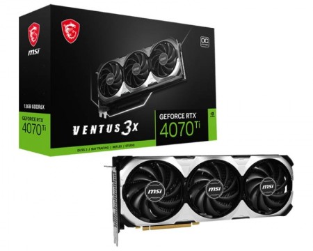 MSI RTX 4070 TI VENTUS 3X 12G OC