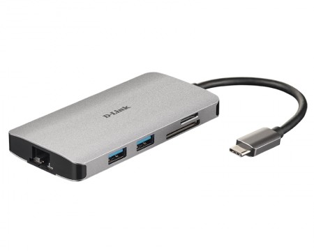 D-LINK DUB-M810 8-in-1 USB-C Hub