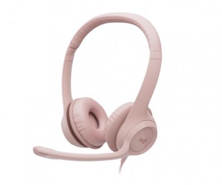 LOGITECH H390, rose, USB