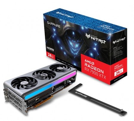 SAPPHIRE NITRO+ RX 7900 XTX GAMING OC VAPOR-X 24GB