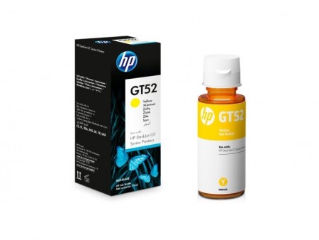 HP GT52 Yellow Original Ink Bottle- za Cronos' ( 'M0H56AE' ) 