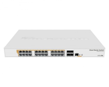 MIKROTIK CRS328-24P-4S+RM dual boot PoE switch