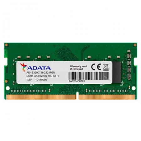 A-Data SO-DIMM DDR4 16GB 3200MHz AD4S320016G22-BGN