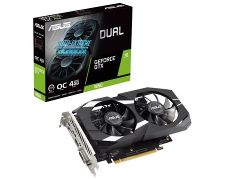 ASUS GeForce GTX 1650 4GB 128bit DUAL-GTX1650-O4GD6-P-V2