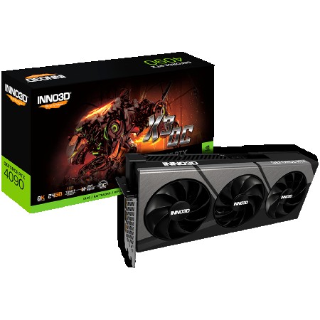 INNO3D RTX 4090 X3 OC 24GB GDDR6X 384bit N40903-246XX-18332989