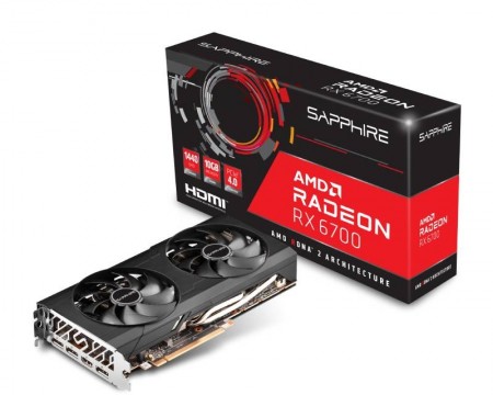 SAPPHIRE Radeon RX 6700 GAMING OC 10GB 160bit 11321-03-20G