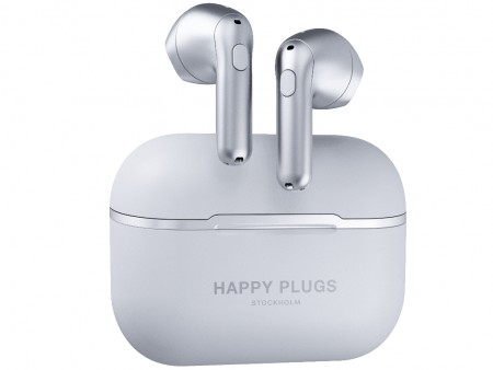 Happy Plugs Hope silver