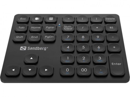 Bežična numerička tastatura Sandberg USB Pro 630-09