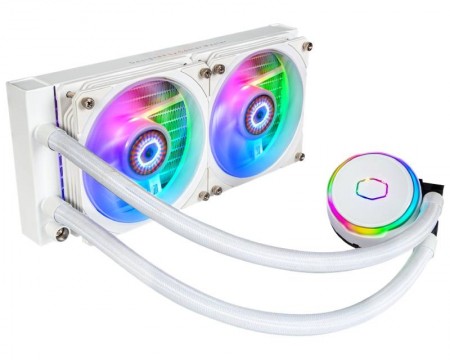 COOLER MASTER MasterLiquid PL240 FLUX White Edition MLY-D24M-A23PZ-RW