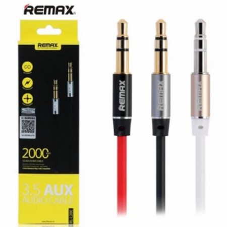 Audio AUX kabl 3,5mm-3,5mm, 2m, Remax