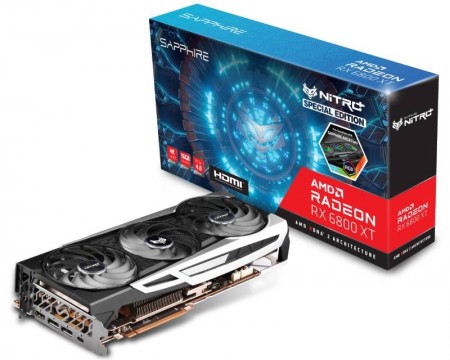 SAPPHIRE Radeon RX 6800 XT 16GB NITRO+ SE OC 16GB (11304-01-20G)