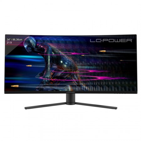 LC Power 34'' LC-M34-UWQHD-165-C UltraWide QHD 165Hz Curved