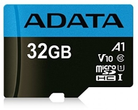 A-DATA UHS-I MicroSDHC 32GB class 10 + AUSDH32GUICL10A1-RA1