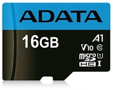 A-DATA UHS-I MicroSDHC 16GB class 10 AUSDH16GUICL10A1-RA1