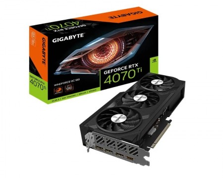 GIGABYTE GeForce RTX 4070 Ti WINDFORCE OC 12GB GV-N407TWF3OC-12GD