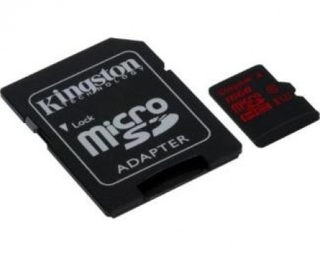 KINGSTON UHS-I U3 MicroSDXC 64GB + Adapter SDCA364GB