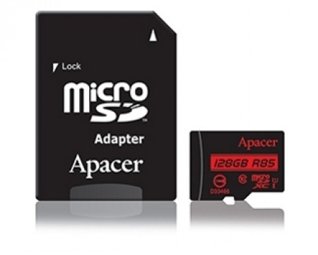 APACER UHS-I U1 MicroSDXC 128GB class 10+ad AP128GMCSX10U5-R