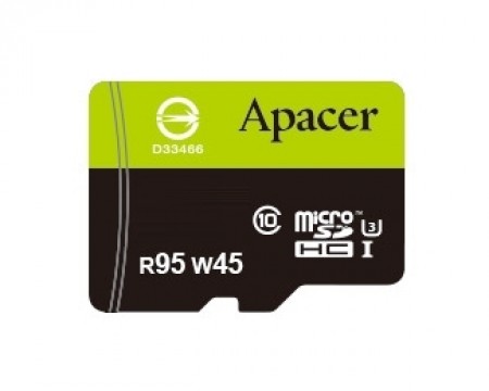 APACER UHS-I U3 MicroSDHC 32GB class 10+ad AP32GMCSH10U3-R