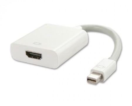 FAST ASIA Adapter-konvertor Mini DisplayPort (M) - HDMI (F) beli