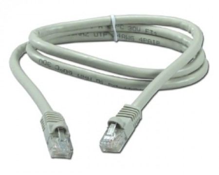 E-GREEN Kabl UTP patch Cat6 1m sivi