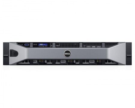 DELL PowerEdge R530 Xeon E5-2620 v4 8C 1x8GB H730 300GB SAS SD DVDRW 750W (1+1) 3yr NBD + VMware ESXi + Sine za Rack