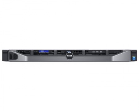 DELL PowerEdge R230 Xeon E3-1225 v6 4C 1x8GB H330 1TB SATA DVDRW 250W (1+0) 3yr NBD + Sine za Rack