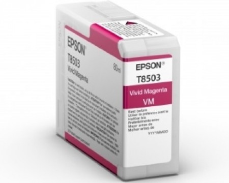 EPSON T8503 UltraChrome HD vivid magenta 80ml kertridž