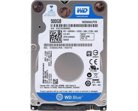 DELL OEM 500GB 2.5'' SATA 6Gbps 5.4k