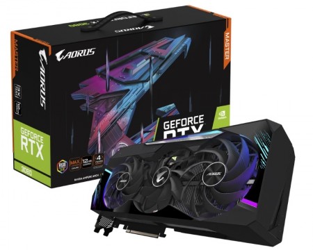 GIGABYTE nVidia GeForce RTX 3080 MASTER 12GB 384bit GV-N3080AORUS M-12GD LHR