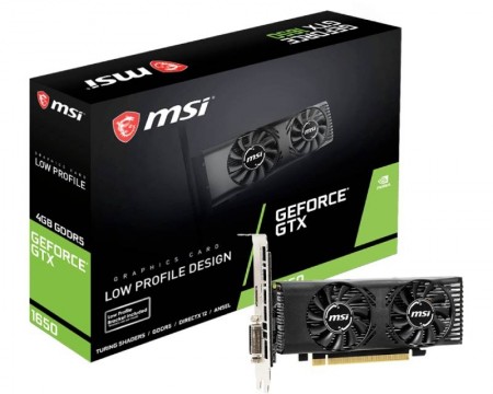 MSI nVidia GeForce GTX 1650 4GT LP