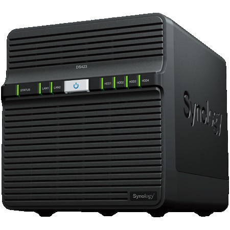 Synology DS423, Tower, 4-Bays 3.5 SATA ( DS423 ) 