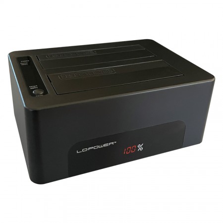 LC Power LC-DOCK-U3-VI USB 3.2 Black