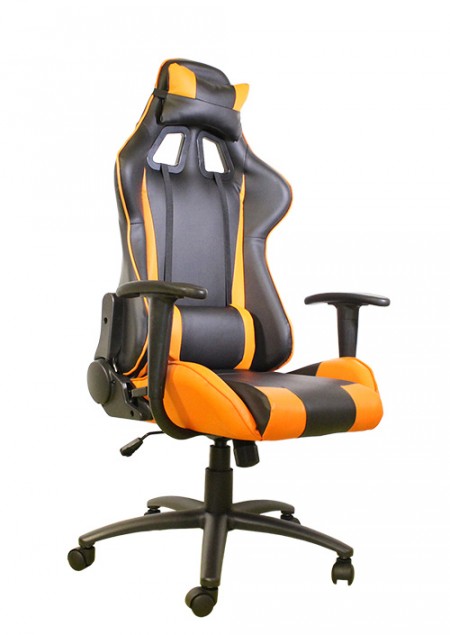 Gaming Chair e-Sport DS-042 Black/Orange ( DS-042 BO )  ( 3906 )