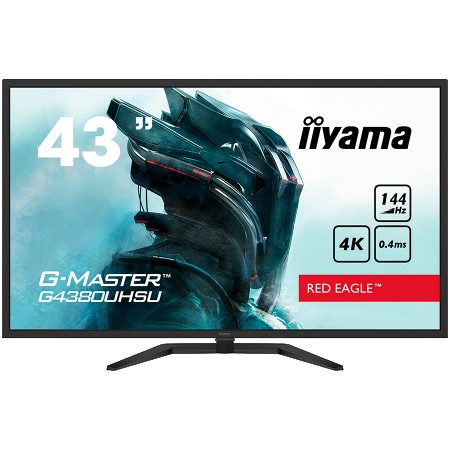 IIYAMA 43'' Pro-Gaming G-Master Red Eagle G4380UHSU-B1