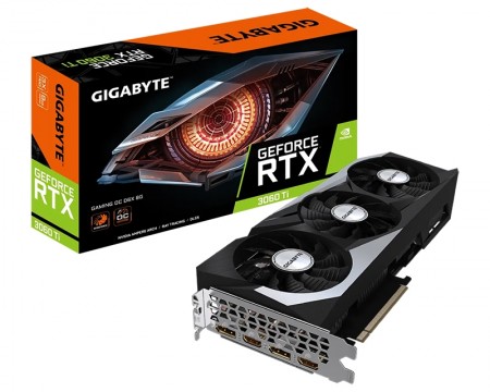 GIGABYTE GeForce RTX 3060 Ti GAMING OC D6X 8GB 256bit GV-N306TXGAMING OC-8GD