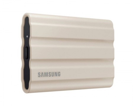 SAMSUNG Portable T7 Shield 2TB bež SSD MU-PE2T0K