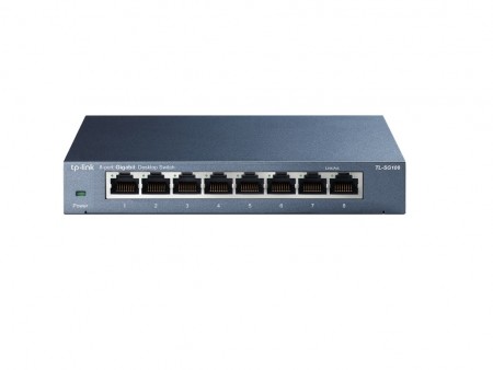 Tp-Link 8-Port 1000Mbps Desktop Switch (TL-SG108)