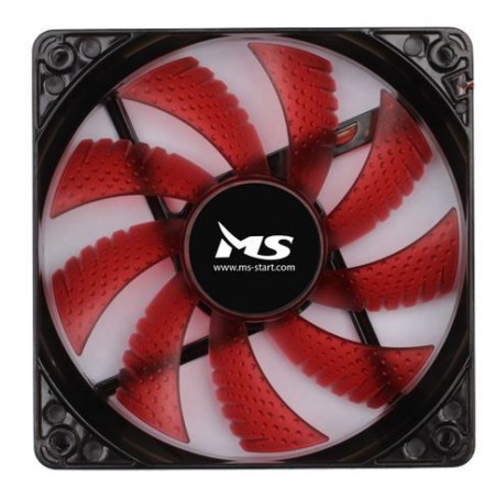 MS RED LED 12CM fan ( 4221 )