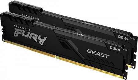 KINGSTON DDR4 64GB (2x32GB) 2666MHz FURY BEAST KF426C16BBK2/64