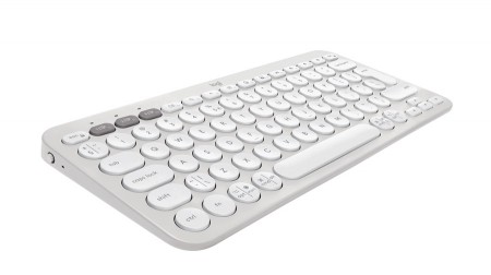 Logitech K380s Pebble Keys 2 Tonal White