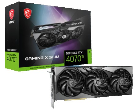 MSI RTX 4070 Ti GAMING X SLIM 12G