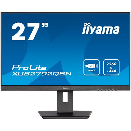 IIYAMA LED XUB2792QSN-B5 27'' WQHD IPS USB-C RJ45