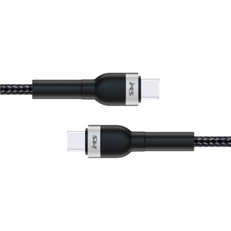 MS CABLE USB-C - USB-C, 1m, crni