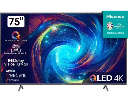 HISENSE 75'' 75E7KQ PRO QLED 4K UHD Smart TV