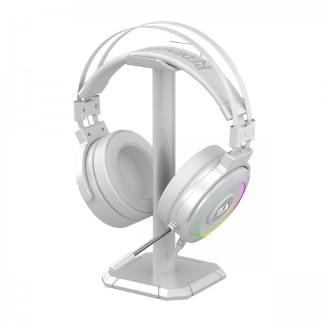 Redragon Lamia 2 H320 RGB Gaming Headset with Stand - White ( H320W-RGB ) 