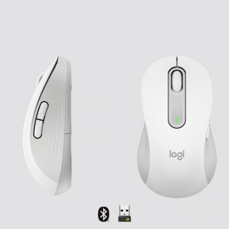 LOGITECH M650 L Wireless miš beli LEFT